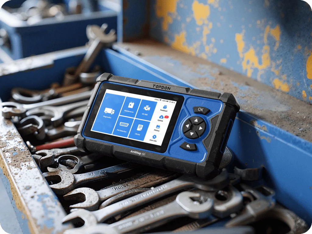 TOPDON ADHD ArtiDiag Heavy-Duty Diagnostic Scan Tool - Tool Leaks