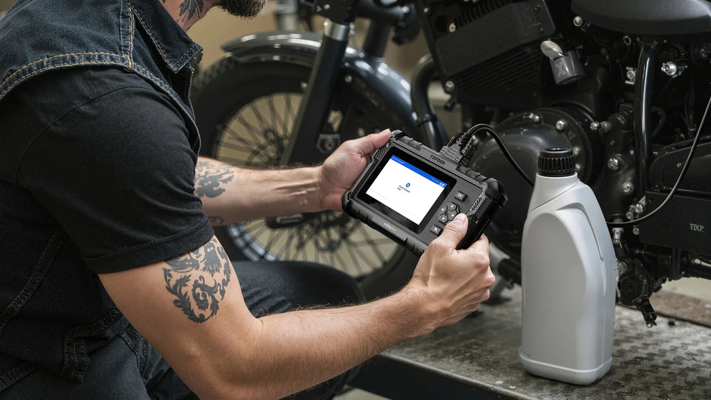 TOPDON ADMOTO ArtiDiag Moto Diagnostic Scan Tool - Tool Leaks