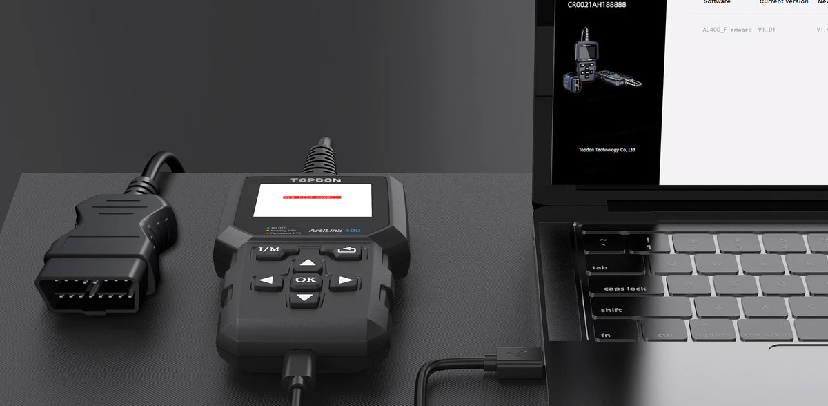 TOPDON AL400 ArtiLink400 OBD2 Code Reader Diagnostic Scan Tool