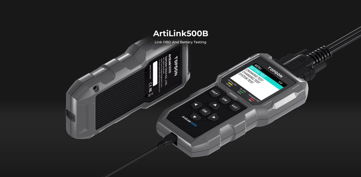 TOPDON AL500B ArtiLink500B OBDII Scanner & Tester