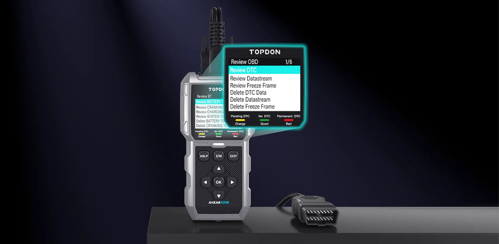 TOPDON AL500B ArtiLink500B OBDII Scanner & Tester - Tool Leaks