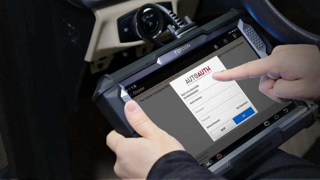 TOPDON PXREMOTE Phoenix Remote Professional Scan Tool - Tool Leaks