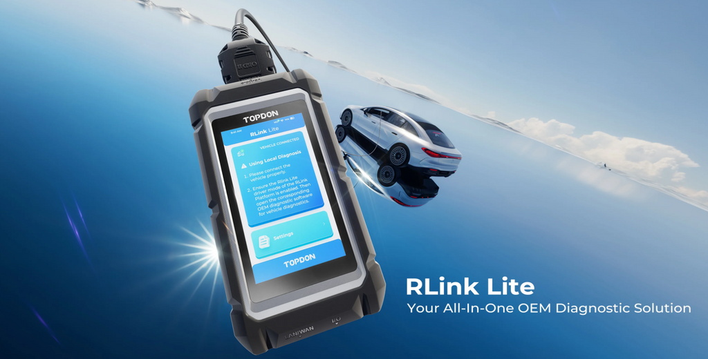 TOPDON RLink Lite OE-Level Diagnostic Tool - Tool Leaks