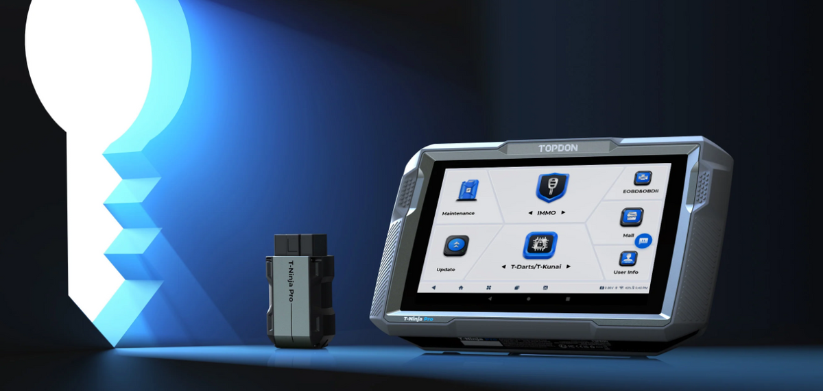 TOPDON TNPRO T-Ninja Pro 8-Inch Key Programmer