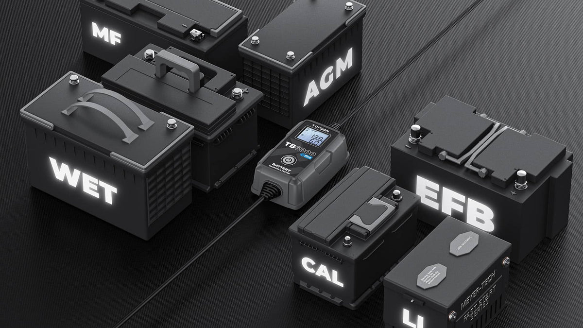 TOPDON TB6000PRO Smart Battery Charger