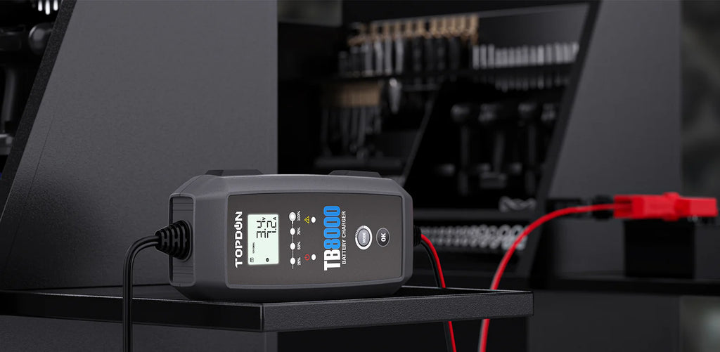 TOPDON TB8000 Smart Battery Charger - Tool Leaks