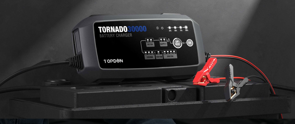 TOPDON T30000 Tornado30000 Pro Battery Charger - Tool Leaks