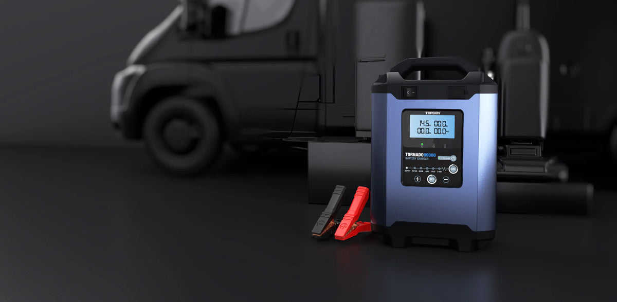 TOPDON T90000 Tornado90000 90A Smart Charger