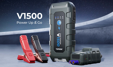 TOPDON V1500 Portable 12V Jump Starter