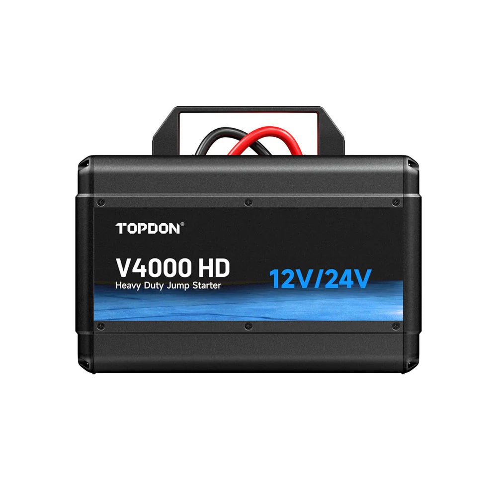TOPDON V4000 Heavy-Duty 12V/24V 4000A Jump Starter