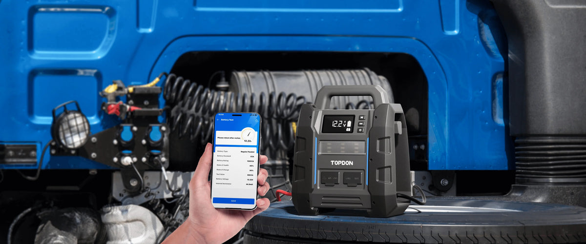 TOPDON V4500 Plus 4500A Jump Starter & Tester