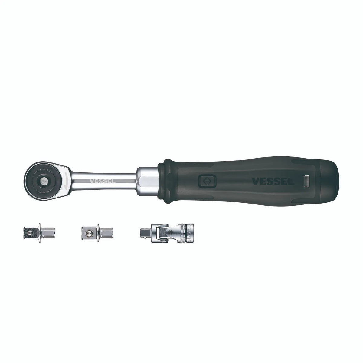 VESSEL 400ER2U e-ASSIST MINI Ratchet Wrench