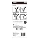 VESSEL 8209BPU Ball Point Hex L-Key Wrench Stubby 9-Piece Set