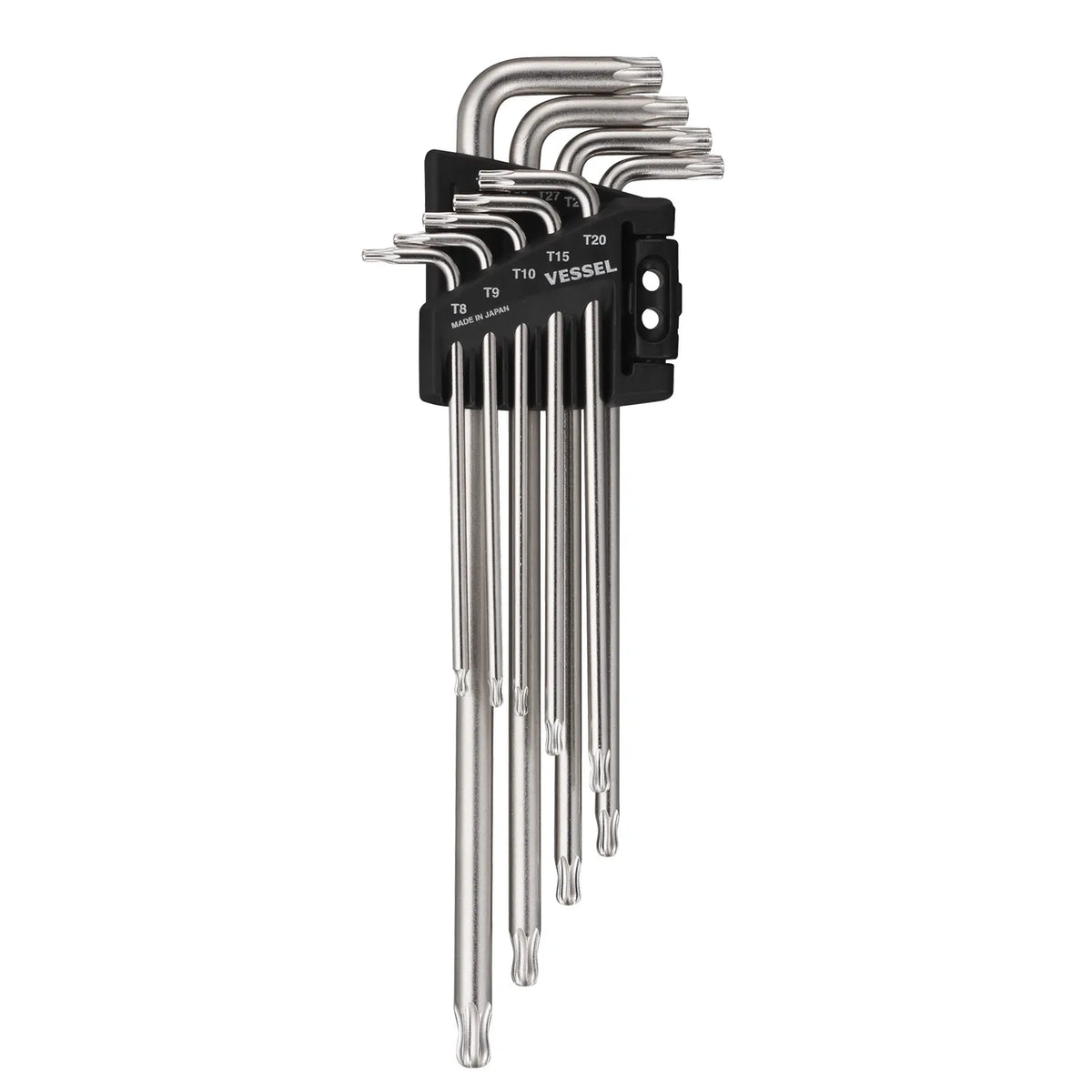 VESSEL 8509BTXU Ball End Torx L-Key Wrench 9-Piece Set
