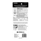 VESSEL 8509TXHU Tamper-proof Torx L-Key Wrench 9-Piece Set - Tool Leaks