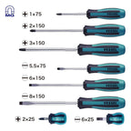 VESSEL 9008EVA Megadora JAWSFIT Screwdriver 8-Piece Set - Tool Leaks