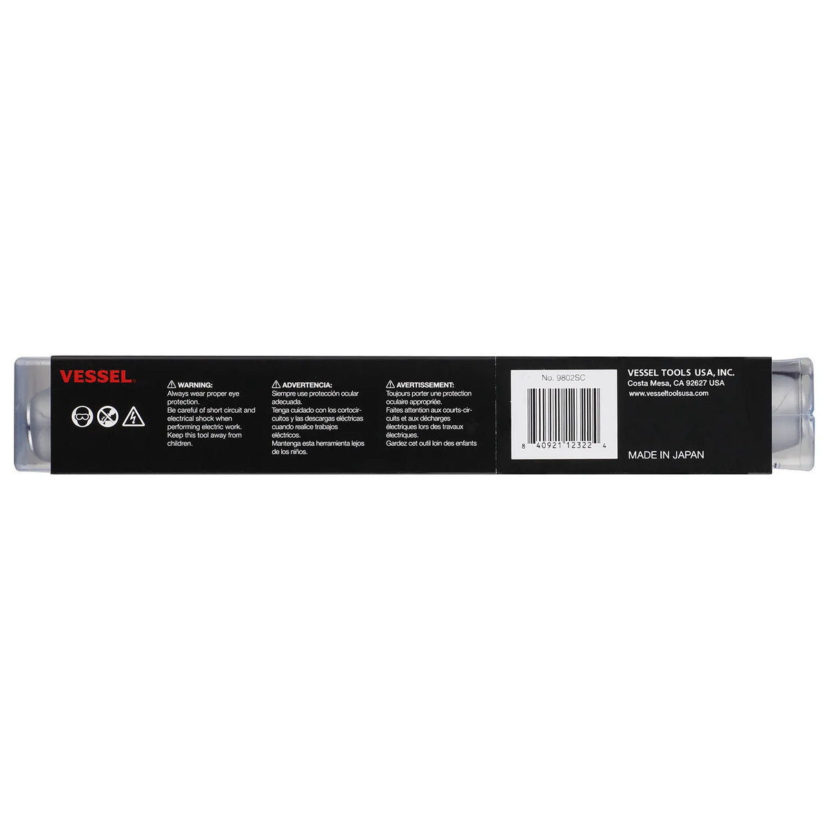 VESSEL 9802SC Megadora Impacta 2-Piece Screwdriver Set