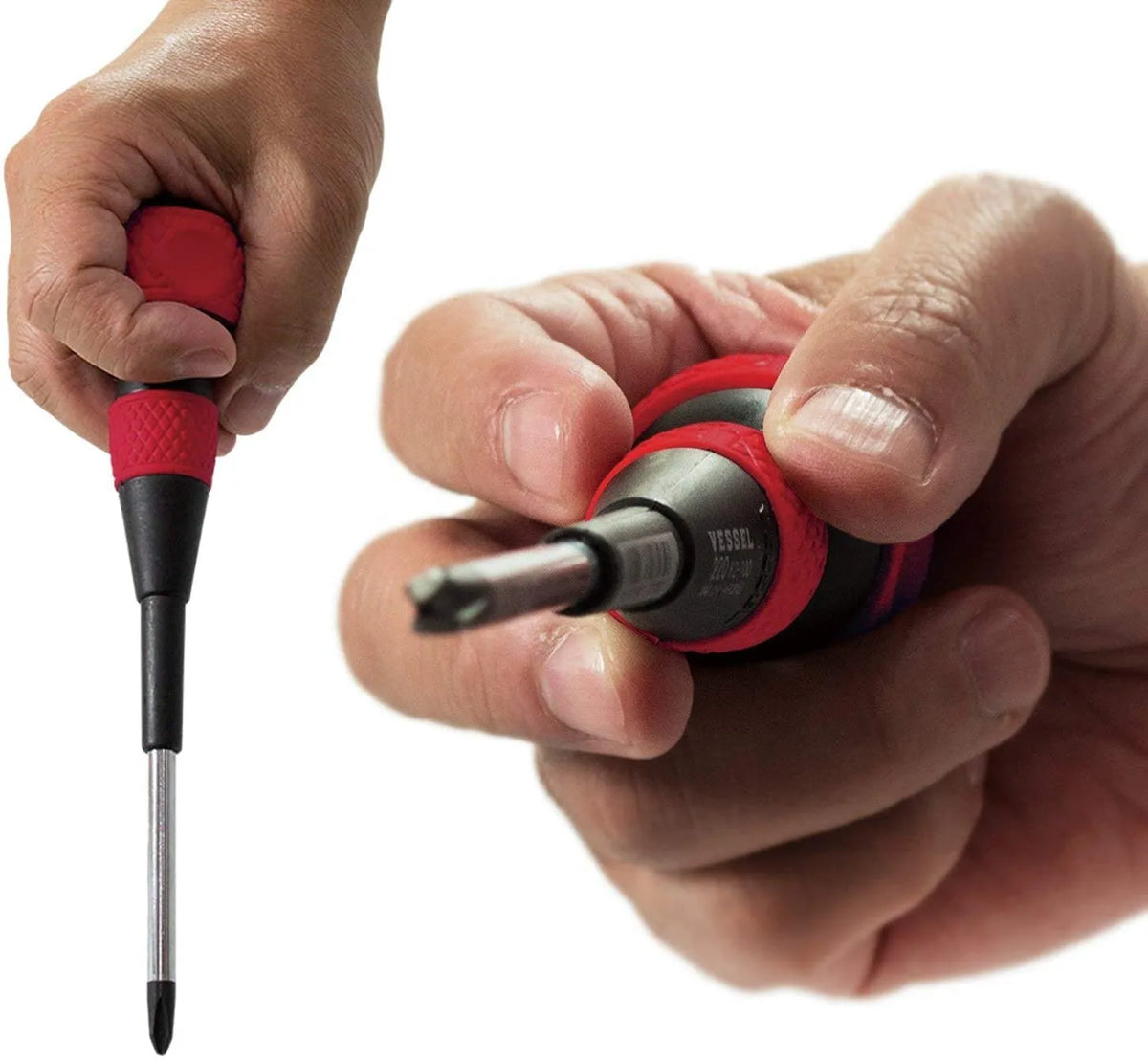 VESSEL 2204PBU BALL GRIP Screwdriver 4-Piece Set