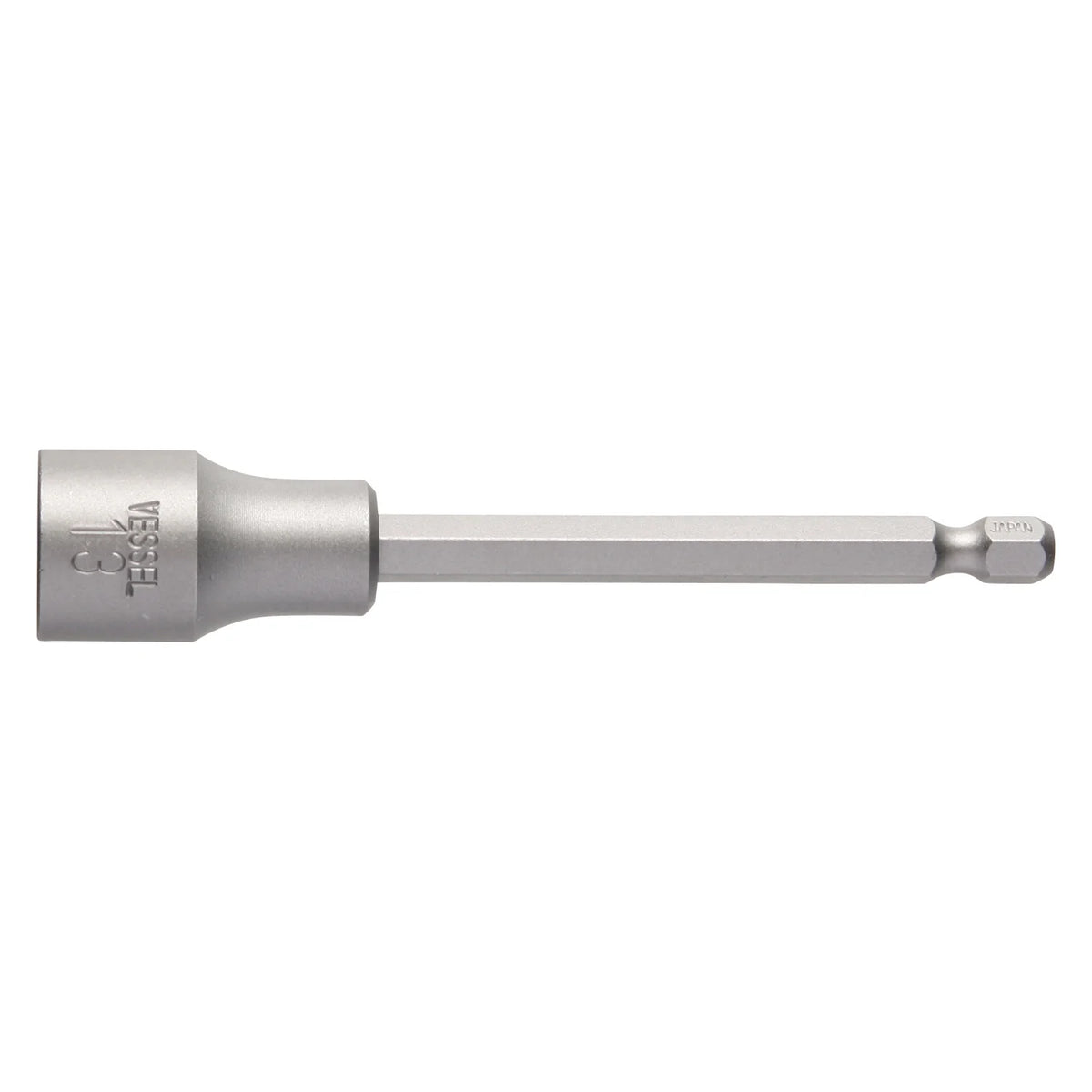 VESSEL MB45AF13150P1 POWER BIT 1/4" Hex B, A/F13x150 Nutsetter with Press-Fit Magnet