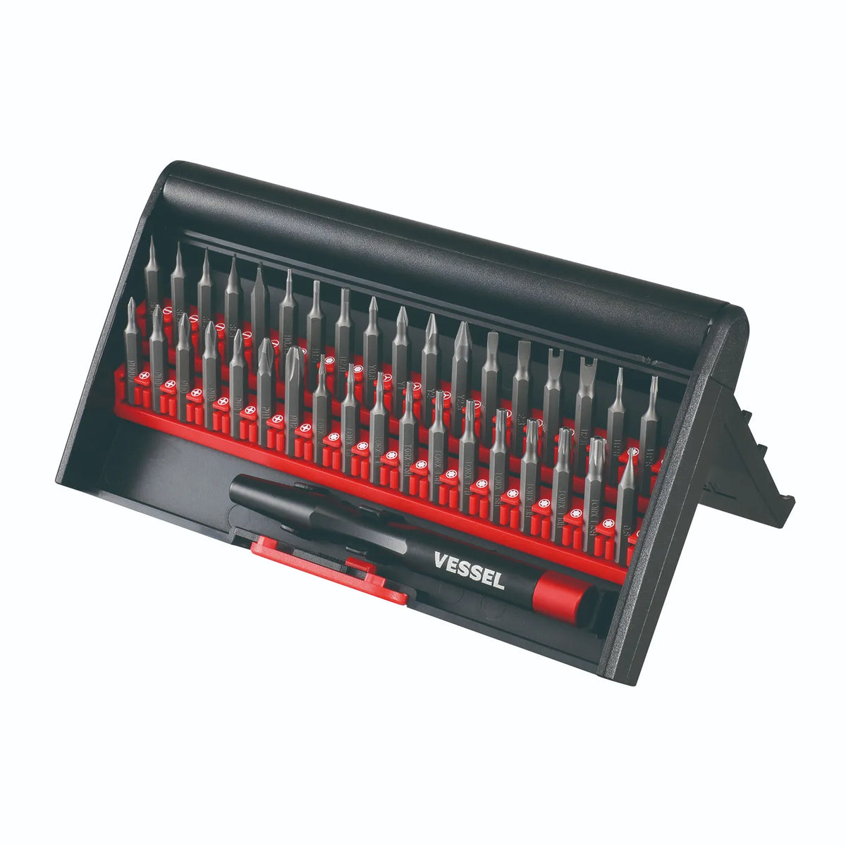 VESSEL 9836U Interchangeable precision Screwdriver 36-Piece Bit Set