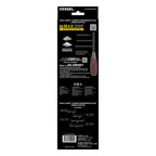 VESSEL 3304JSPBCR WOOD-COMPO JISDRIVE Screwdriver 4-Piece Set Crimson Edition - Tool Leaks