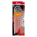 VESSEL 8309BPXLU Ball Point Hex L-Key Wrench (Extra Long Type) 9-Piece Set - Tool Leaks