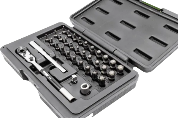 VIM Tools FRBB34 34-Piece Ball Hex And Torx Bit Set