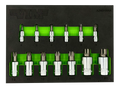 VIM Tools XZNS1000A 13-Piece XZN Triple Square Driver Set - S2 Steel - Tool Leaks
