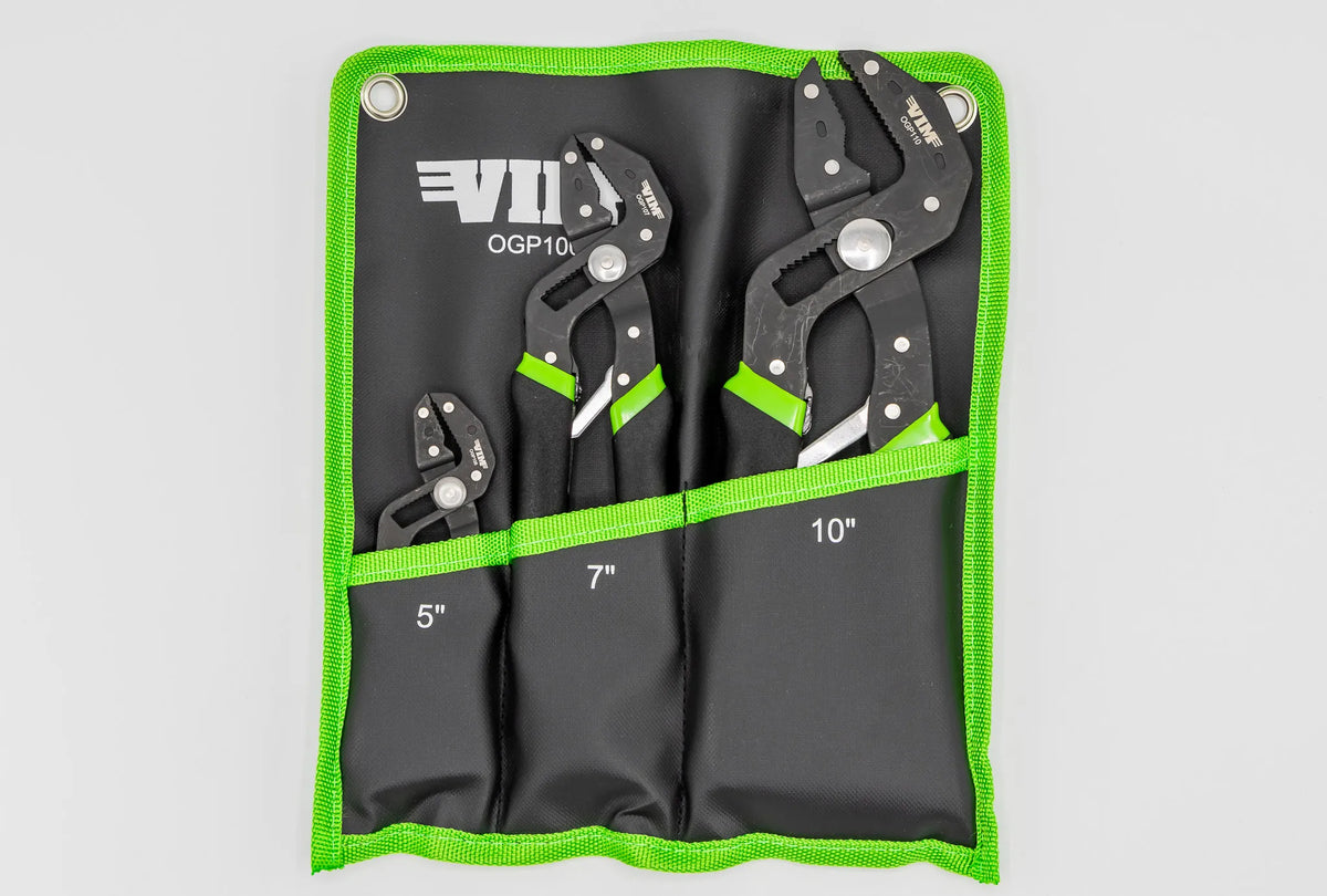 VIM Tools OGP100 3-Piece ORCA GRIP Automotive ADJUSTING PLIER SET