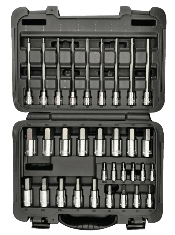 VIM Tools HMMS32 32-Piece Elite Hex Metric Master Driver Set - S2 Steel