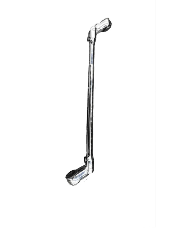 VIM Tools HBR1046 dual flex head 1/4" & 3/8" ratchet with removable drives