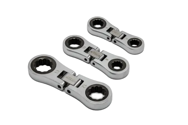 VIM Tools FPRW100 Nano flex ratcheting wrench set