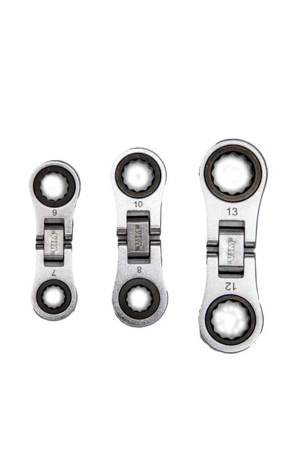 VIM Tools FPRW100 Nano flex ratcheting wrench set