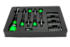 VIM Tools IRS100 39-Piece Interchangeable Ratcheting Screwdriver Master Set - Tool Leaks