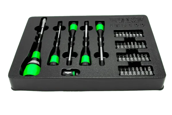 VIM Tools IRS100 39-Piece Interchangeable Ratcheting Screwdriver Master Set