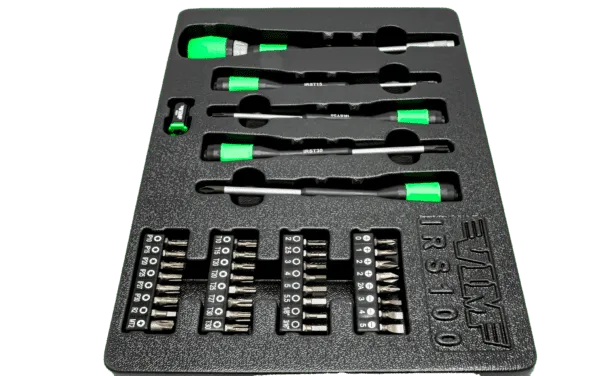 VIM Tools IRS100 39-Piece Interchangeable Ratcheting Screwdriver Master Set