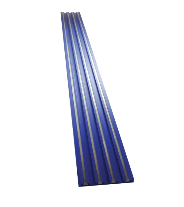 VIM Tools MRD20B 20" Blue Magrail - Triple Slot Socket and Tool Rail