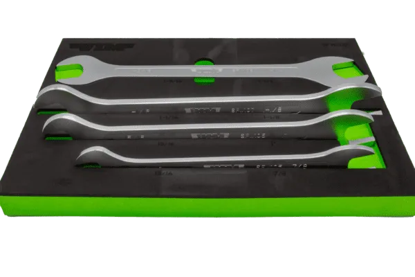 VIM Tools SFW200 4-Piece Large Flat Wrench Extension Set - SAE