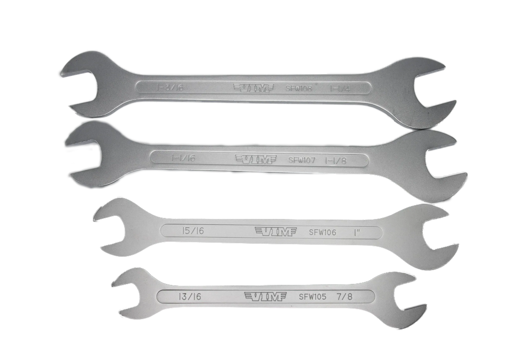 VIM Tools SFW200 4-Piece Large Flat Wrench Extension Set - SAE - Tool Leaks