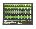 VIM Tools SMS400 51-Piece 1/4" Drive Socket Master Set - Tool Leaks