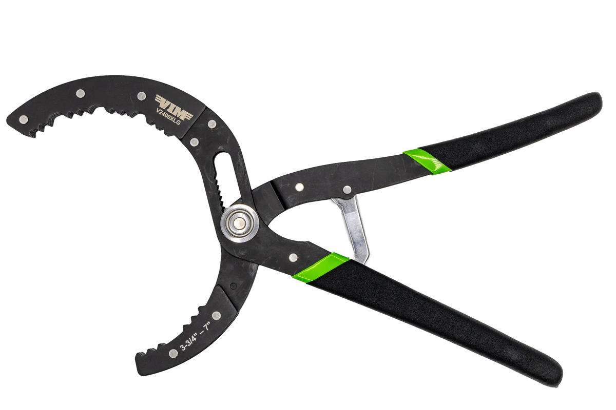 VIM Tools V2400XLG XL Self-Adjusting Oil Filter Pliers