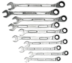 VIM Tools SAR100 10-Piece Slim Angled Ratcheting Wrench Set - Tool Leaks