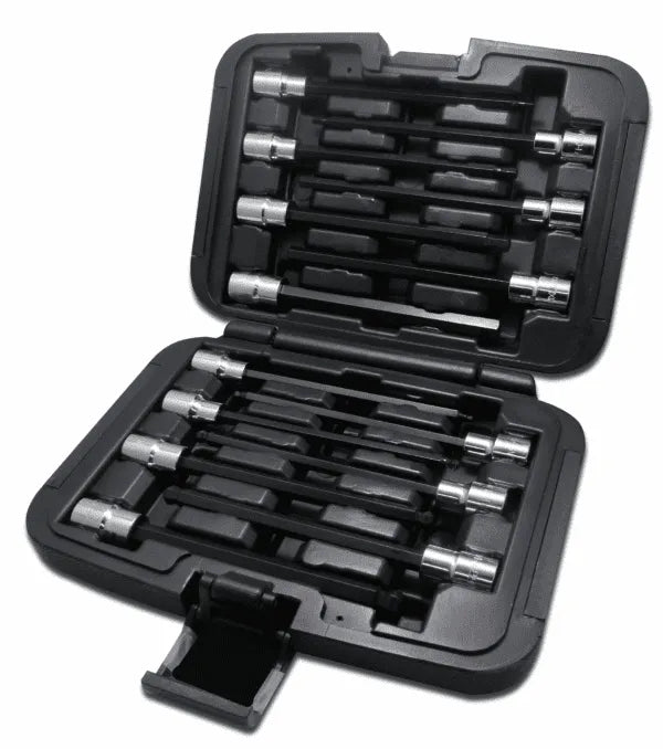 VIM Tools HXLM100 14-Piece Long Metric Hex Bit Socket Set