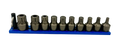 VIM Tools IMPACT-XZN6 IMPACT XZN Driver Set 10-Piece, Power or Hand Approved, 3/8" Drive - Tool Leaks